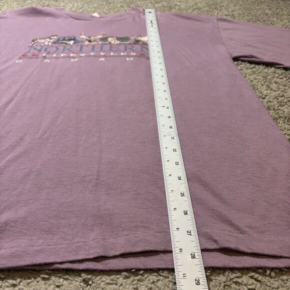 Vintage Northern Lifestyles Canada Graphic T-Shirt Mens XL JMD Inc Single Stitch - Picture 6 of 8